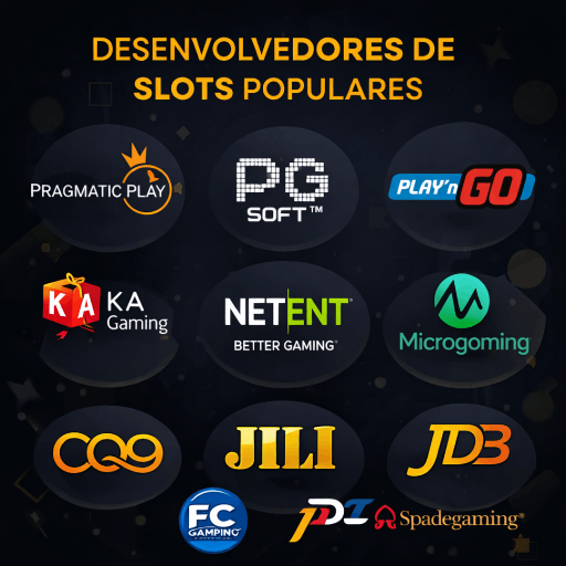 Parceiros desenvolvedores de jogos slots da 26BET no Brasil
